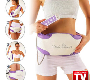 Slender V Shaper Massage Belt (Vibration+Heat)